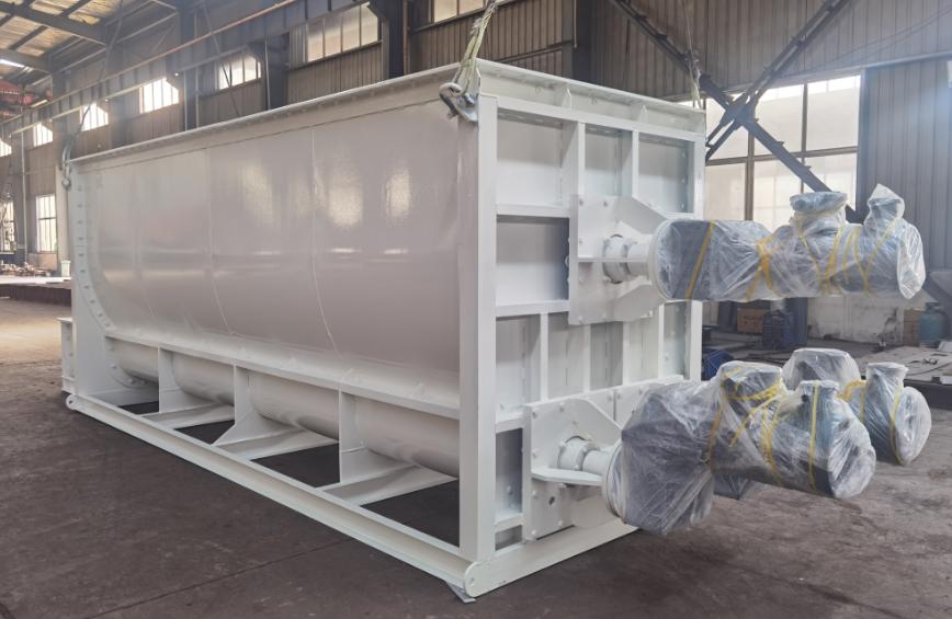 洪都拉斯定制蔗糖設(shè)備，三軸攪拌輸送機(jī)